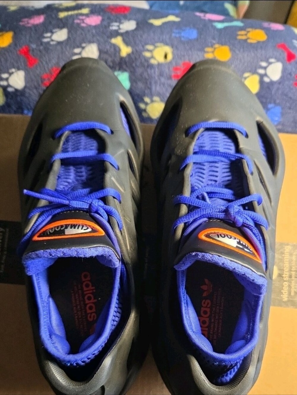 Adidas Originals Shoes Men Size 11 AdiFom Climacool Blue Core Black No Box - Picture 6 of 10